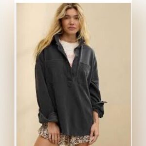 Aerie Oversized Long Sleeve sweatshirt Pullover